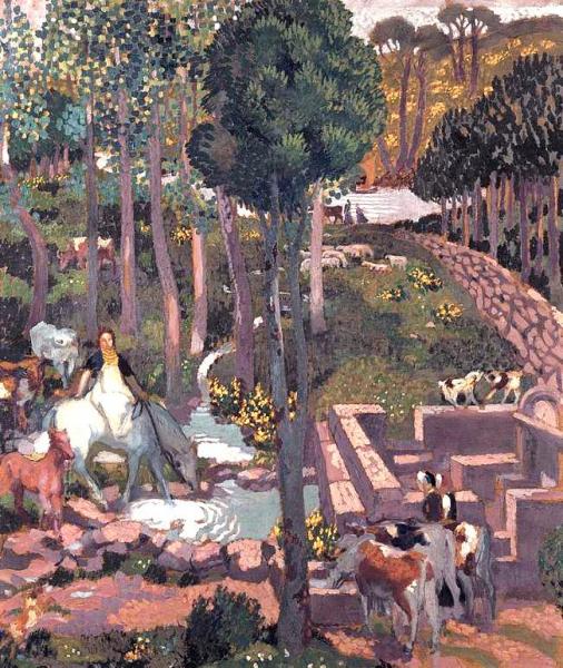 Gaulish God Of Herds And Flocks by Maurice Denis