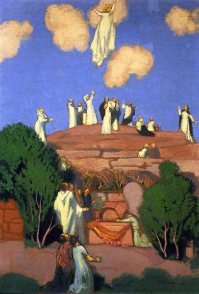 Maurice Denis L'assomption Sur Le Tertre De La Clarté