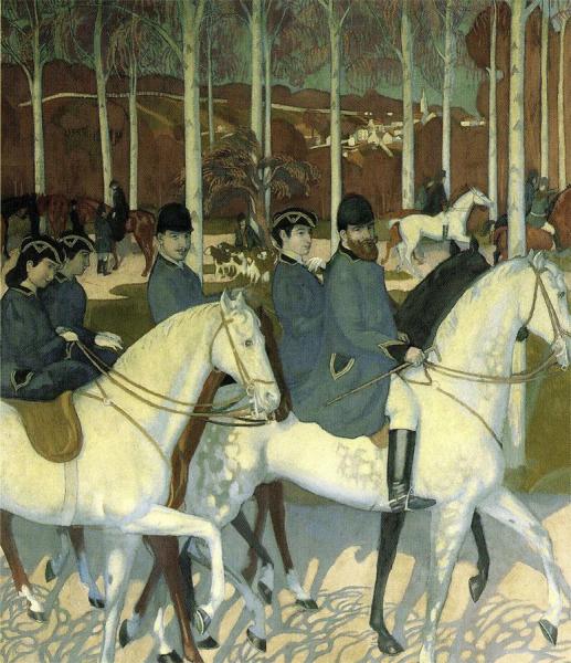 La Légende De Saint-hubert by Maurice Denis