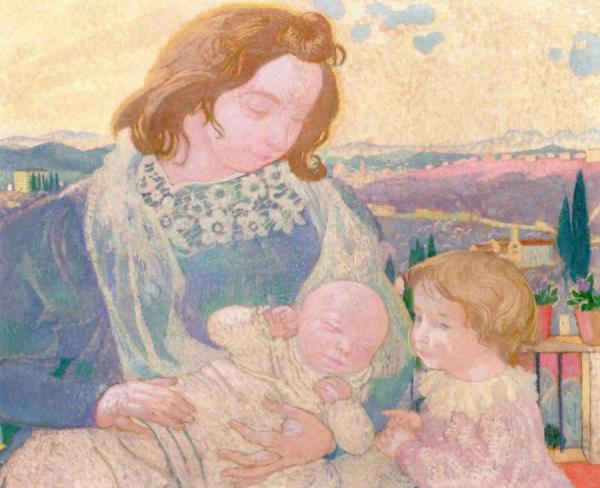 La Madone à Feisole by Maurice Denis