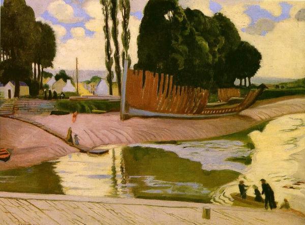 La Rivière De Landernau by Maurice Denis