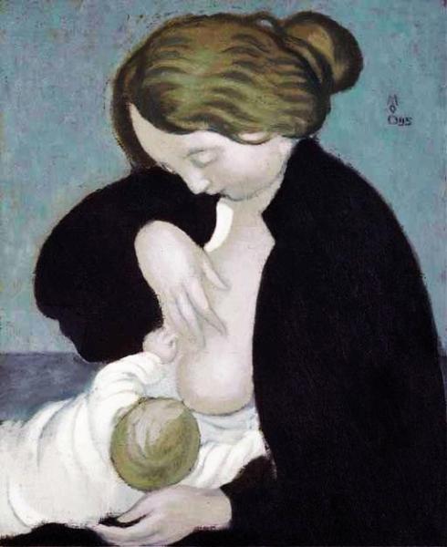 Mother And Child by Maurice Denis