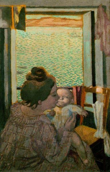 Motherhood At The Window by Maurice Denis