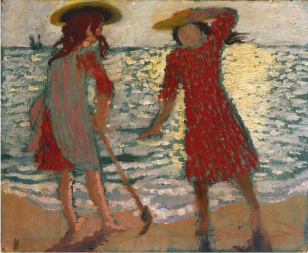 On The Beach by Maurice Denis