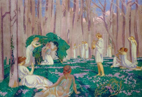Orpheus And Eurydice by Maurice Denis