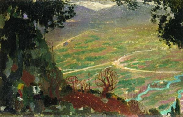 Panorama Of Cassis by Maurice Denis