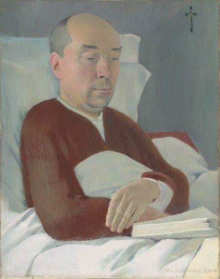 Portrait De L'abbé Vallet by Maurice Denis