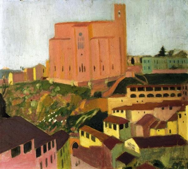 Saint Dominique's Church At Sienne by Maurice Denis