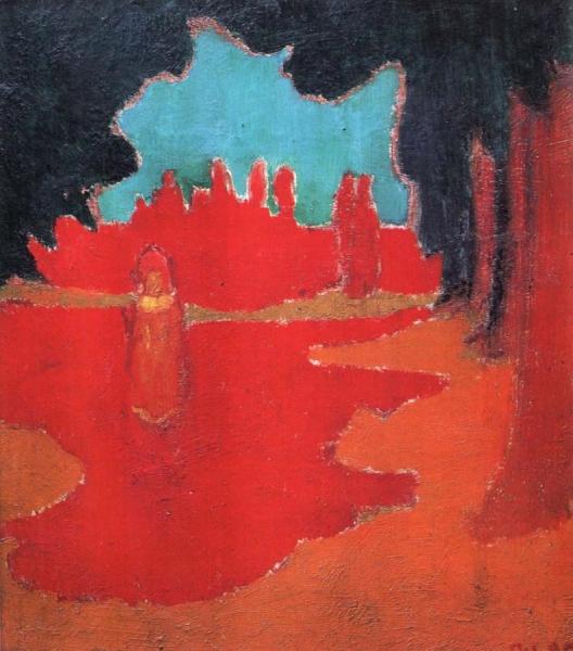 Spots Of Sunlight On The Terrace by Maurice Denis