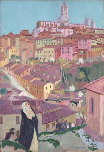 St. Catherine Of Siena by Maurice Denis