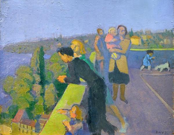Terrasse à Thonon by Maurice Denis Oil Painting Reproductions