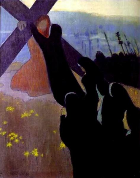 The Road To Calvary by Maurice Denis