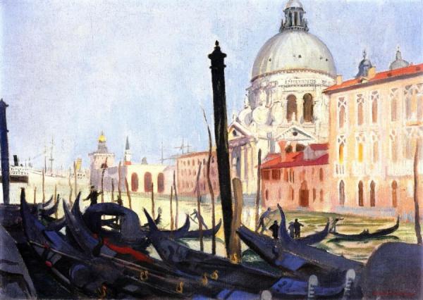 The Salute, Venice by Maurice Denis