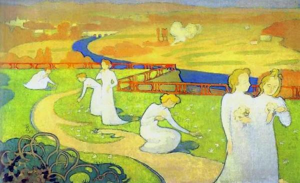 Maurice Denis The Seasons Series: April