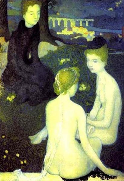 Trinity Evening by Maurice Denis