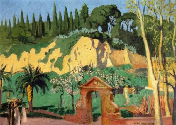 View Of The Villa Balestra by Maurice Denis