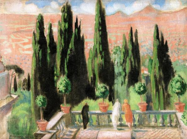 Villa D'este by Maurice Denis Oil Painting Reproductions