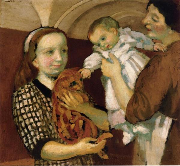 Yellow Cat by Maurice Denis Oil Painting Reproductions