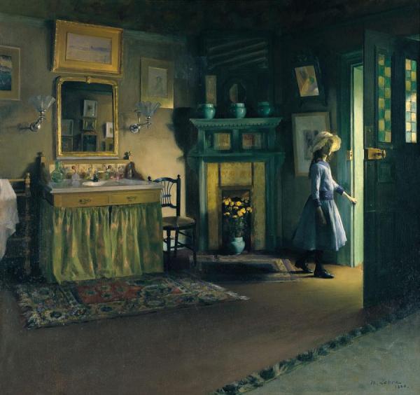 Maurice Lobre Cabinet De Toilette De Jacques Emile Blanche