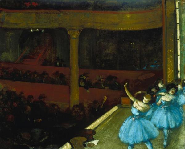 Entrance Of The Ballet by Maurice Sterne