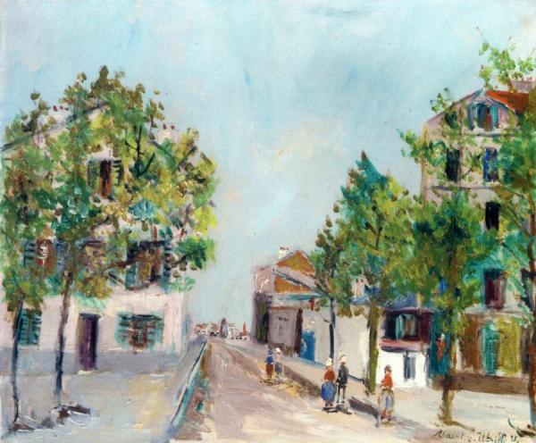 Borg-le-reine by Maurice Utrillo