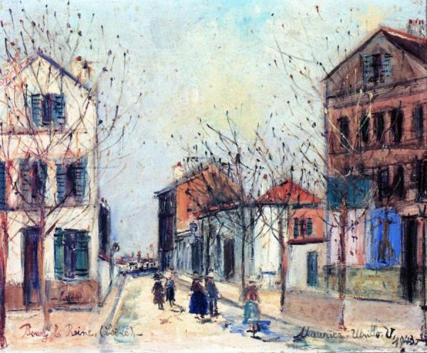 Bourg La Reine by Maurice Utrillo