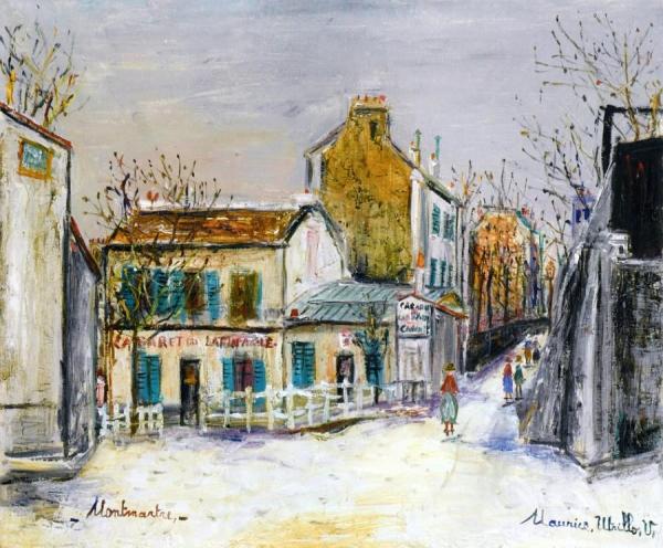 Cabaret Au Lapin Agile by Maurice Utrillo