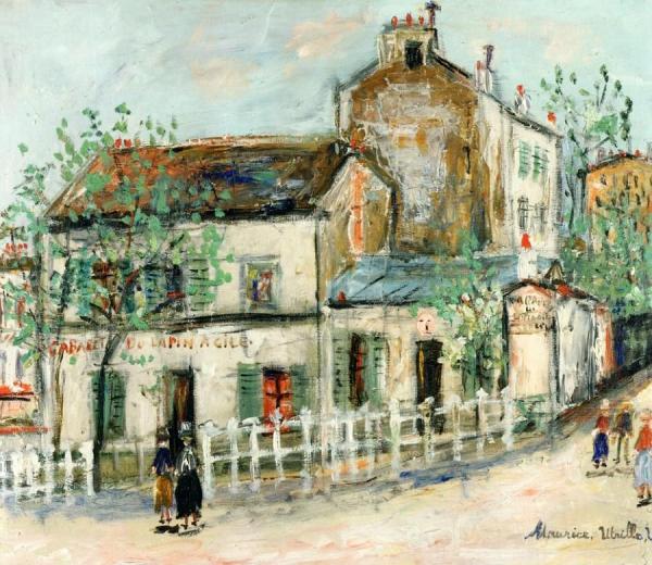 Maurice Utrillo Cabaret Du Lapin Agile