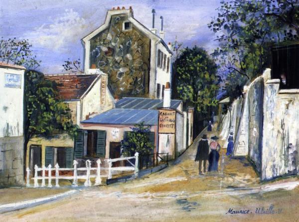 Cabaret Du Lapin Agile by Maurice Utrillo