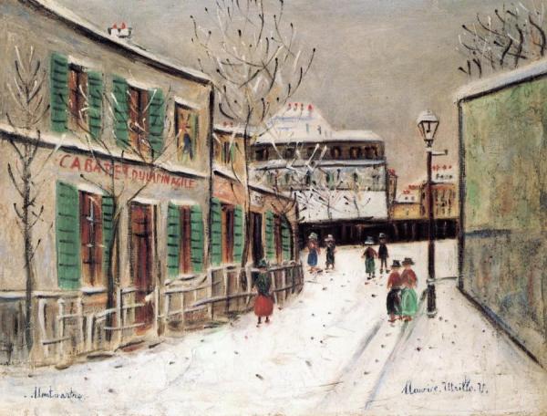 Cabaret Du Lapin Agile by Maurice Utrillo