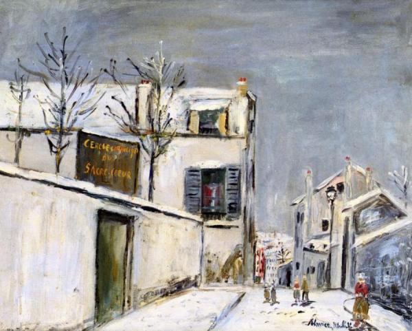 Cercle Catholique Du Sacre-coeur by Maurice Utrillo