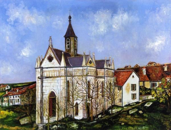Chapelle De Buis by Maurice Utrillo