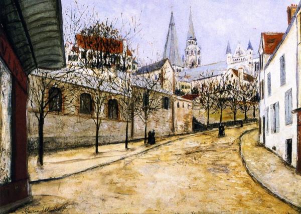Chartres by Maurice Utrillo