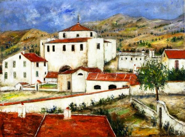 Corsican Landscape by Maurice Utrillo
