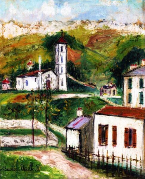 Corsican Landscape by Maurice Utrillo