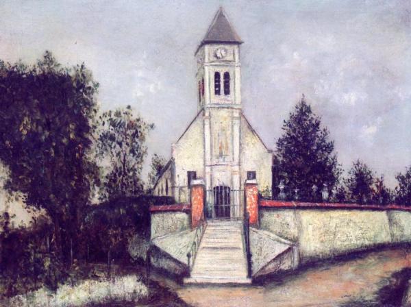 Country Church by Maurice Utrillo