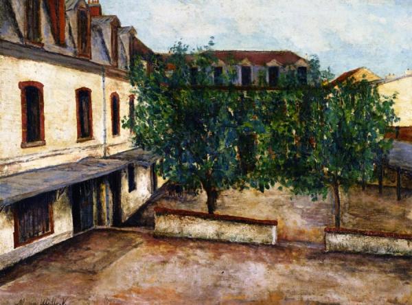 Couvent à Chartres (eure-et-loir) by Maurice Utrillo