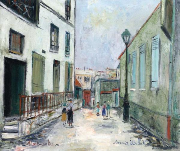 Dead End In Montmartre by Maurice Utrillo