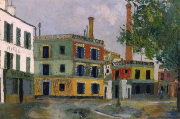 Factories In Gobelins by Maurice Utrillo
