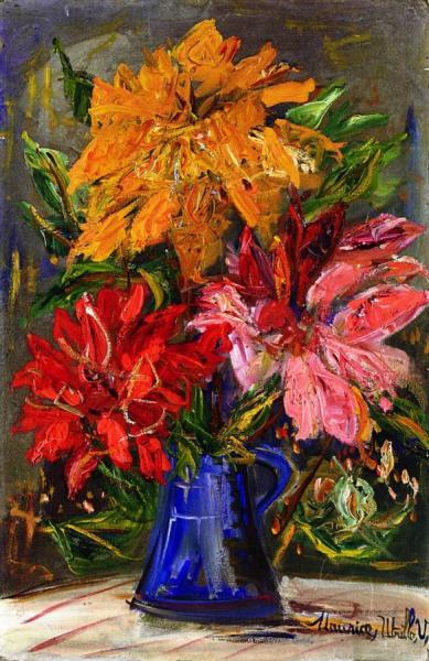 Flowers by Maurice Utrillo