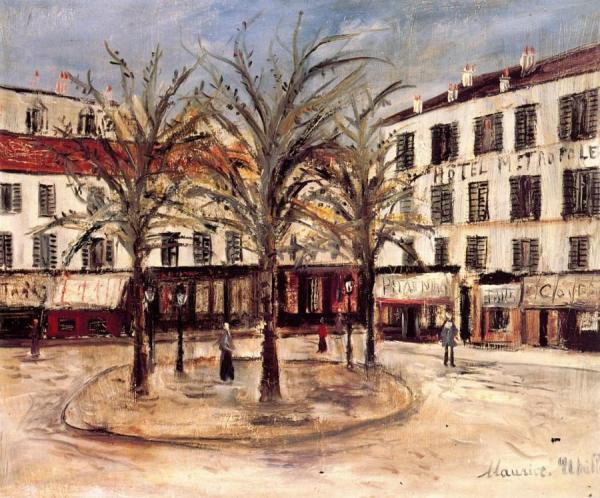 Hotel Metropole by Maurice Utrillo