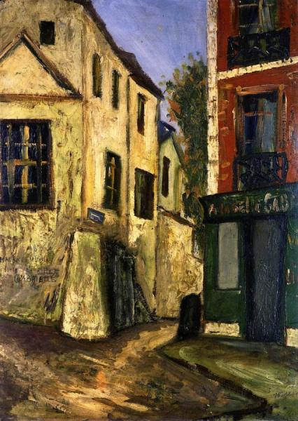 La Belle Gabrielle by Maurice Utrillo