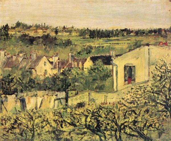 La Butte Pinson by Maurice Utrillo