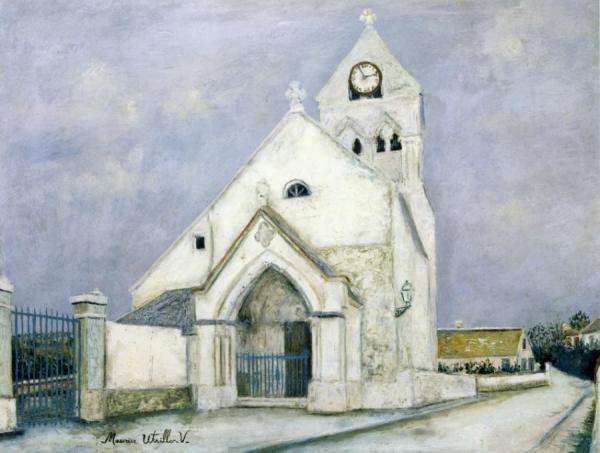 La Petite Communiante, Eglise De Deuil by Maurice Utrillo