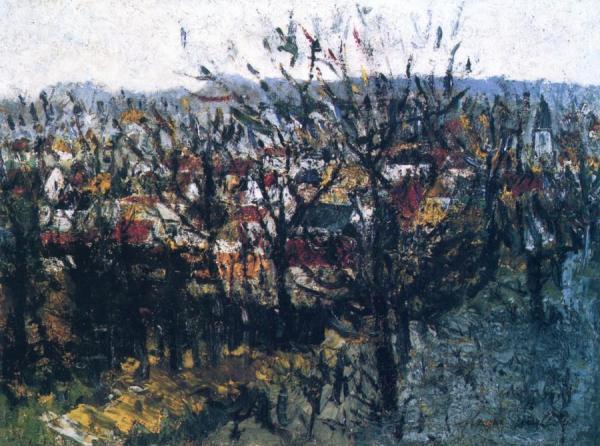 Landscape At Montmagny by Maurice Utrillo
