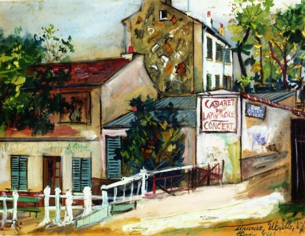 Le Lapin Agile by Maurice Utrillo