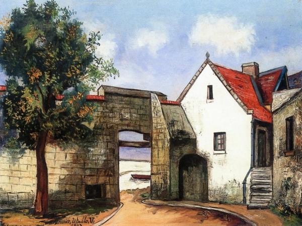 Le Mont Saint-michel by Maurice Utrillo