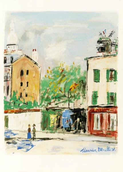 Le Village InspirÉ. Chronique De La BohÈme De Montmartre by Maurice Utrillo