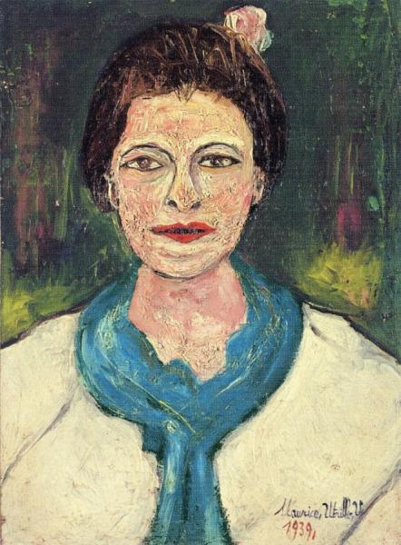 Lucie Valore, Madame Utrillo by Maurice Utrillo