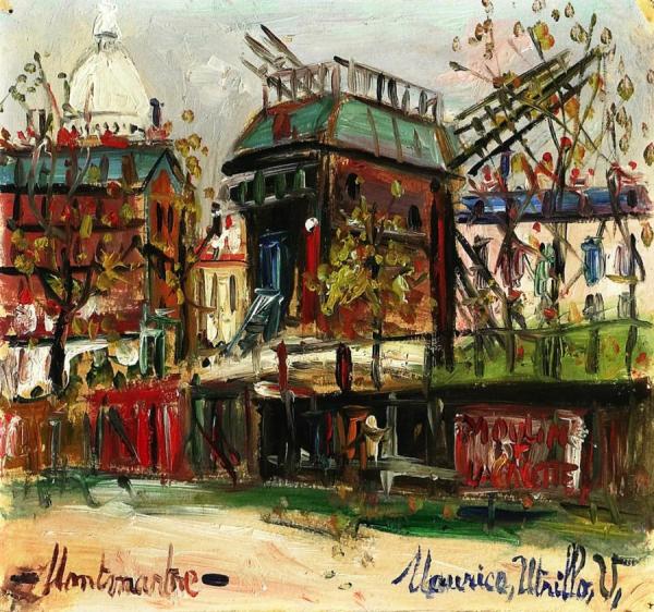 Montmartre by Maurice Utrillo